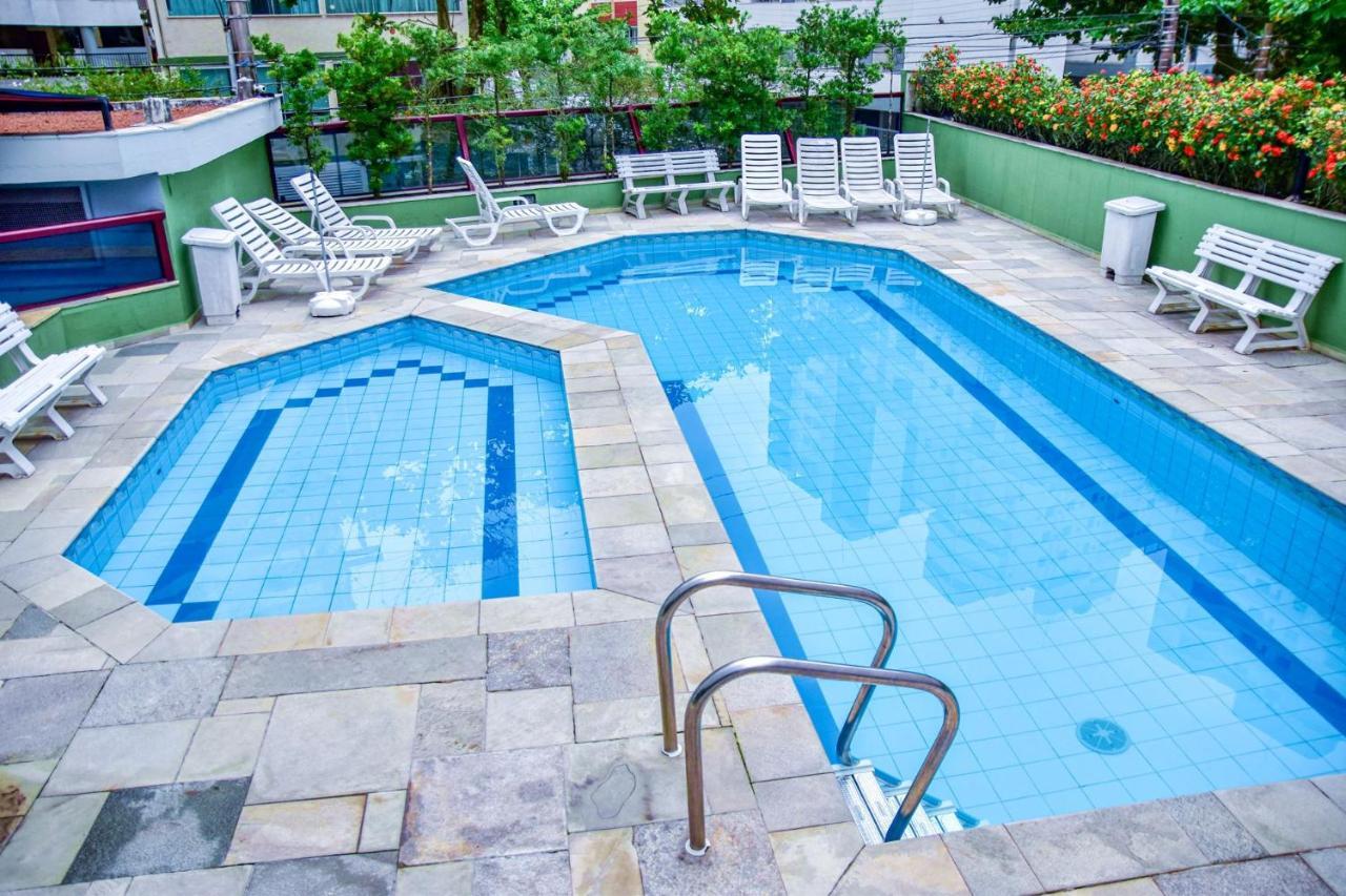 Apto C Piscina E Acesso Exclusivo A Praia, 과루자 외부 사진